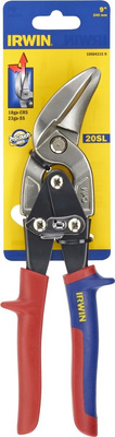 Nożyce offsetowe 20SL do blachy cięcie prosto / pod kątem / po łuku w lewo IRWIN 10504315N