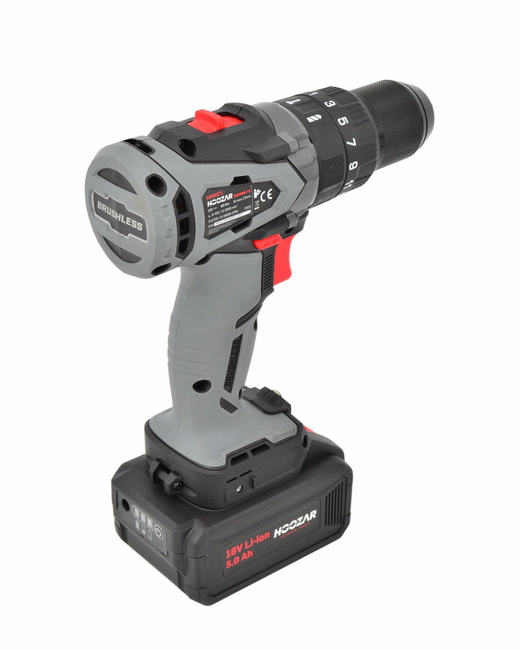 HOOZAR WKRĘTARKA UDAROWA BEZSZCZOTKOWA 18V 1x5.0Ah  80Nm CDH80BL-T1
