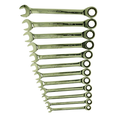 Zestaw kluczy nasadowych kombinowanych 12 szt. (8-19) CL403912 - CHANGLU TOOLS