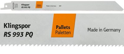 KLINGSPOR BRZESZCZOT DO PIŁY SZABLASTEJ 230x19x0,9mm RS 993 PQ /5szt.