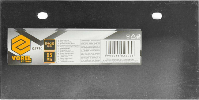 VOREL OSTRZE WYMIENNE 200*100mm
