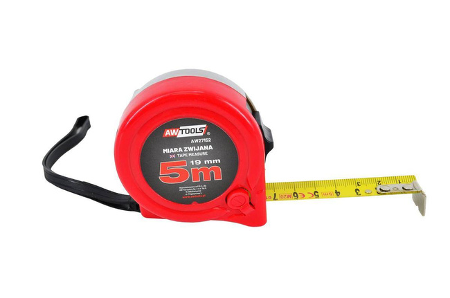 AWTOOLS MIARA ZWIJANA ABS 10m x 25mm