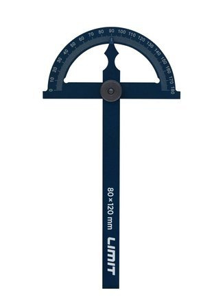 Kątomierz aluminiowy PRD 80x120MM 277450102 Limit
