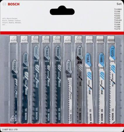 BOSCH BRZE.T ZEST.WOOD/METAL  10szt