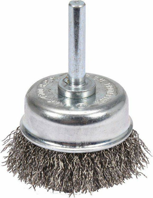 YATO SZCZOTKA DOCZOŁOWA Z TRZPIENIEM  50mm INOX