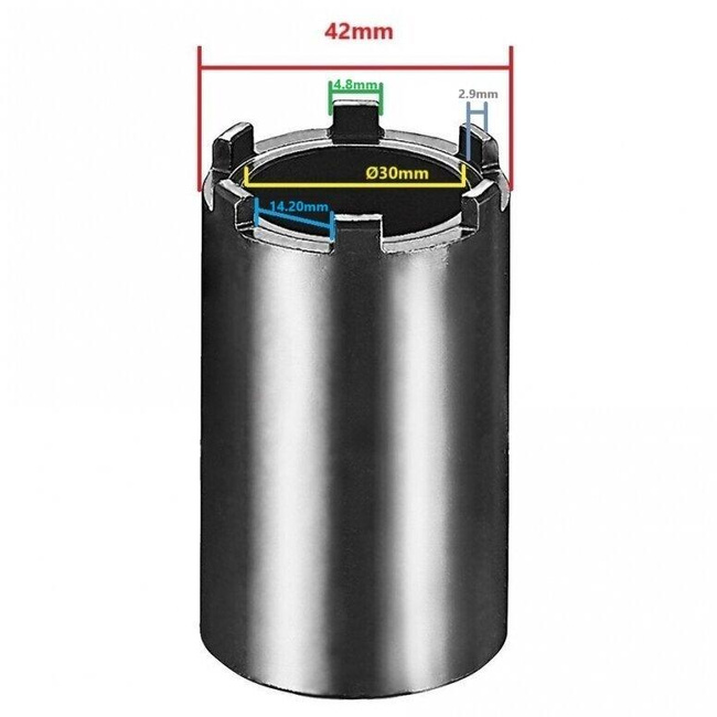 Gniazdo nakrętki steru do Suzuki MW0000 - ELLIENT TOOLS