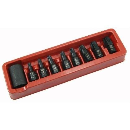 Zestaw bitów udarowych TORX 1/2" Dr. 9 szt. SB2121 - ELLIENT TOOLS