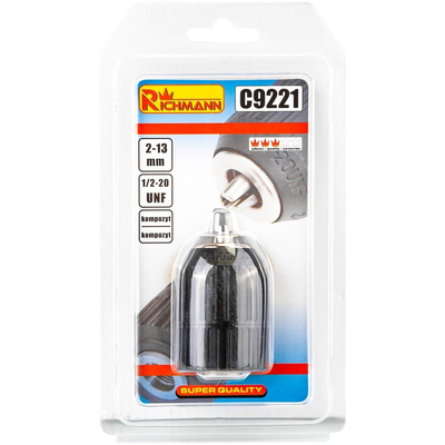 Samozaciskowy uchwyt wiertarski 2-13 mm 1/2-20UNF Richmann C9221