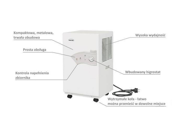 MASTER OSUSZACZ POWIETRZA DH721 20L / 24h