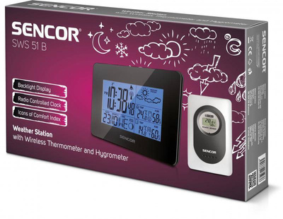 Stacja pogodowa Sencor SWS 51B