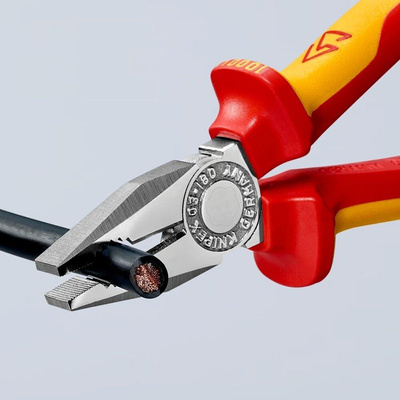 Szczypce kombinowane izolowane 180mm VDE KNIPEX 0306180T