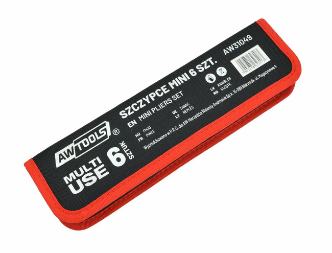 AWTOOLS SZCZYPCE MINI 125mm kpl. 6szt.