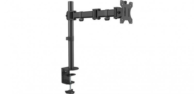 SOS 1010 MONITOR DESK MOUNT SINGLE STELL