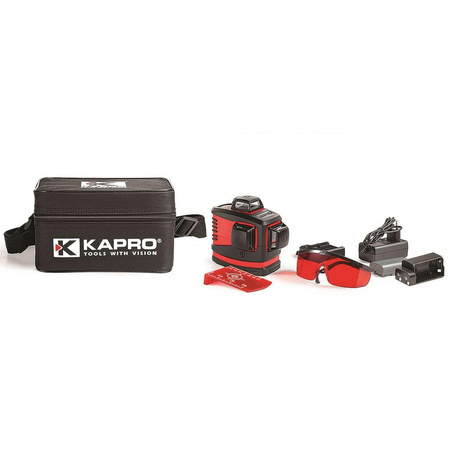 KAPRO NIWELATOR LASEROWY 3D AKU, TORBA KAPRO KA883WB