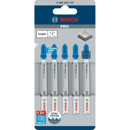 BOSCH BRZESZCZOT T PRO METAL THICK T121BFC 92 mm /5szt.