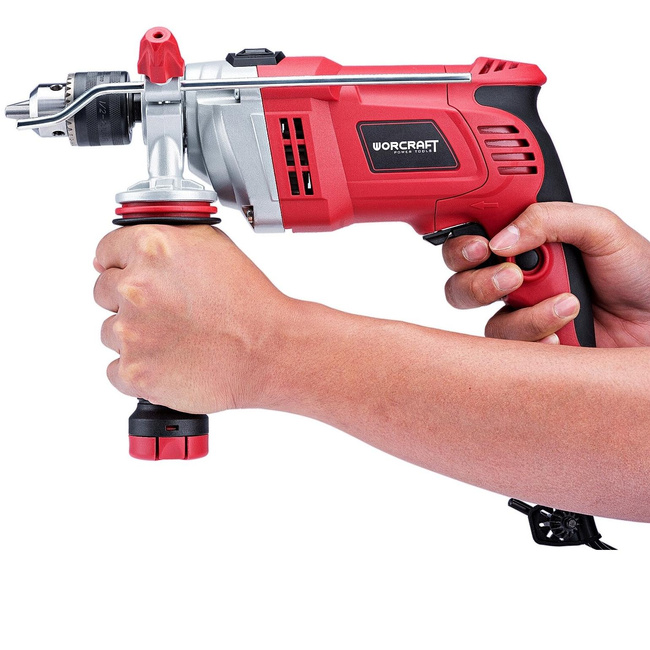 Wiertarka udarowa z funkcją młotka 1,5-13mm 900W ID900 - WORCRAFT