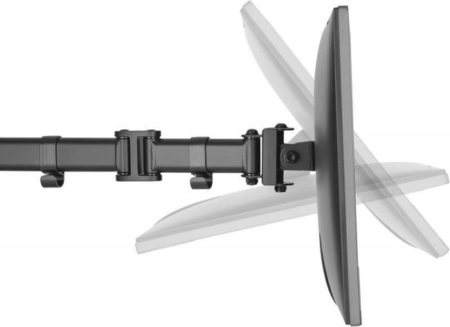 SOS 1010 MONITOR DESK MOUNT SINGLE STELL