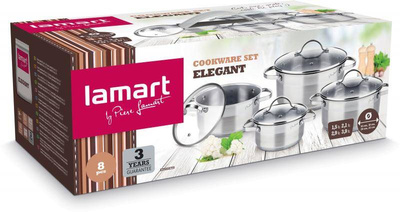 LTSSSET8 Komplet garnków LAMART