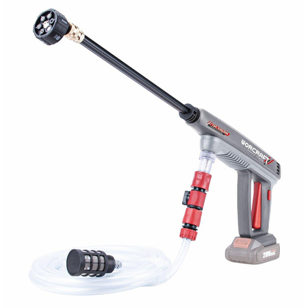 Bezprzewodowy ciśnieniowy czyścik Li-ion 20V 2.0Ah w pudełku plastikowym CPCS20LiDM - WORCRAFT