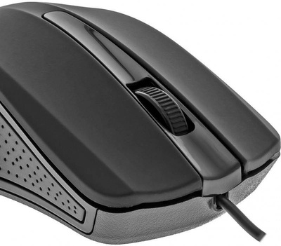 YMS 1015BK Suva Mysz USB Czarna YENKEE