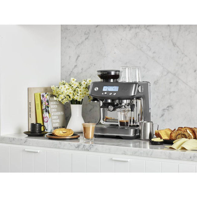 Ekspres kolbowy SES878BST Espresso Black StainSteel SAGE