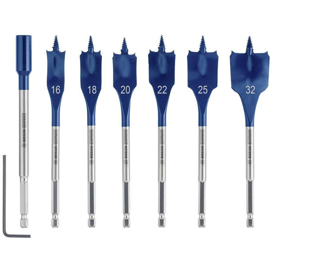 BOSCH WIERTŁO ŁOPATKOWE - KOMPLET  7szt. SELFCUT EXPERT