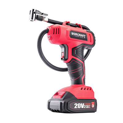 Akumulatorowa pompa powietrza / sprężarka Li-ion 20V CACS20LiG - WORCRAFT