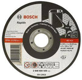 BOSCH TARCZA METAL 125*1,0*22 RAPIDO