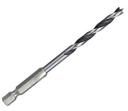 WIERTŁO DO DREWNA 4mm UCHWYT 6-KĄTNY 1/4"