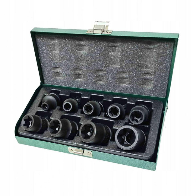 HONITON NASADKI UDAROWE 1/2" 9cz. TORX  E8-E24  H4109