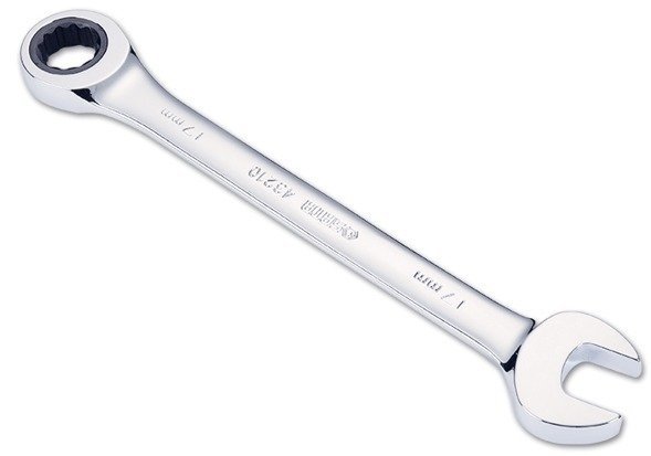 Zestaw kluczy płasko-oczkowych z grzechotką 8-19 mm 12 szt. SATA 09040