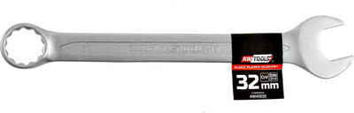AWTOOLS KLUCZ PŁASKO-OCZKOWY CrV DIN3113 ROZMIAR: 32 (MM)