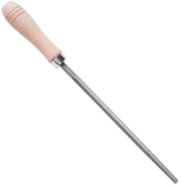 Pilnik okrągły do metalu 250mm nr2 z rączką Corona / Richmann C4967