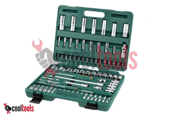 Komplet kluczy nasadowych 1/4" i 1/2" 94 szt. Jonnesway S04H52494S