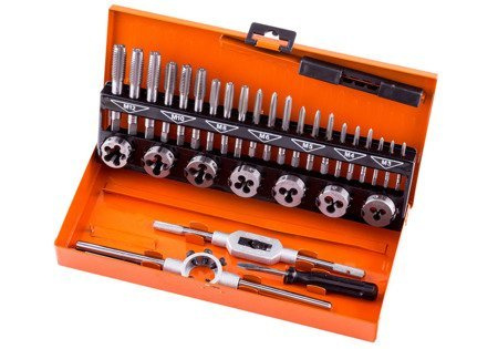Zestaw gwintowników i narzynek M3 - M12 (32 elementy) Corona Exclusive C9182