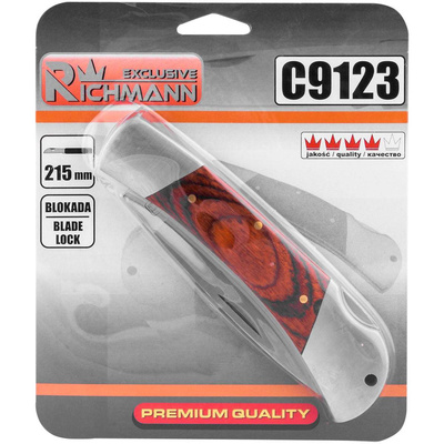 NÓŻ MONTERSKI SKŁADANY 215 MM Richmann Exclusive C9123