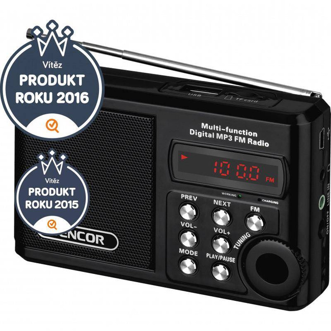Radioodbiornik kieszonkowy Sencor SRD 215 B