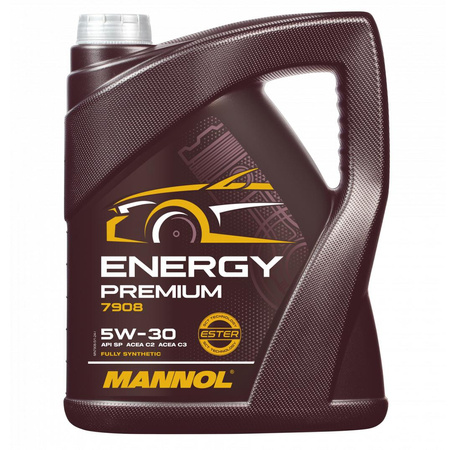 Olej silnikowy syntetyczny MANNOL Energy PREMIUM 5W-30 5l MN79085