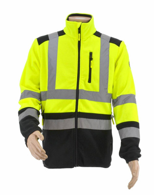 AWTOOLS BLUZA POLAROWA T3/ ODBLASKOWA ŻÓŁTA/   S