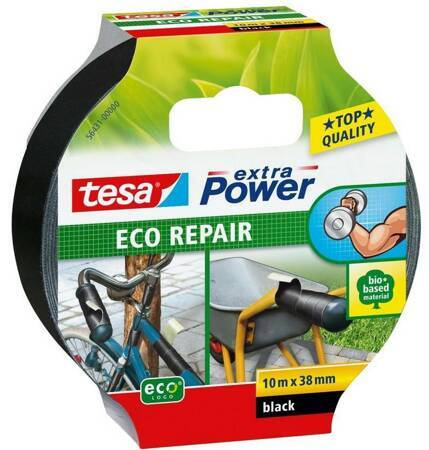 TTESA TAŚMA NAPRAWCZA CZARNA 10m x 38mm ECO