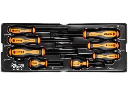 Zestaw wkrętaków płaskich i krzyżakowch (8 szt.) Corona Exclusive C1210