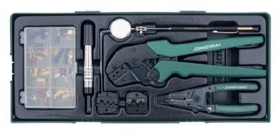 Zestaw szczypiec do złącz konektorowych  we wkładce Jonnesway V1311SP