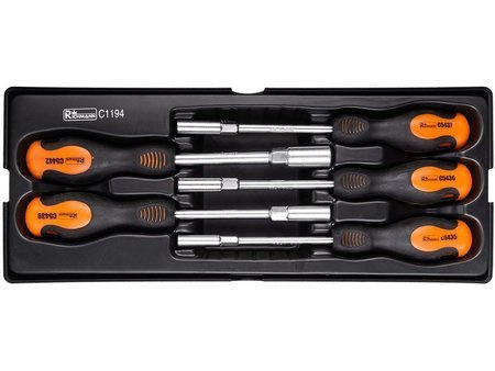 Zestaw wkrętaków nasadowych 6-13 mm 5 szt. Corona / Richmann Exclusive C1194