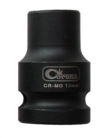 Nasadka udarowa 1/2" 6-kątna krótka metryczna Corona Exclusive / Richmann Exclusive