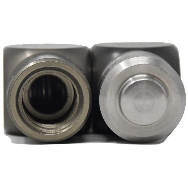 Uniwersalny złączka 1/4" (gwint zewnętrzny i wewnętrzny) obrotowy 360° z regulatorem CA401 - SUMAKE