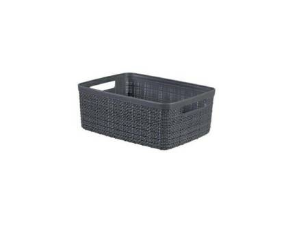 CURVER KOSZYK S 5L  /CIEMNY SZARY