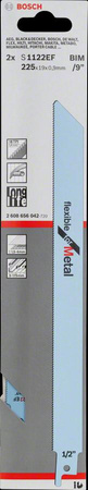 BOSCH BRZESZCZOT DO PIŁY SZABLASTEJ S1122 EF /2szt. 225mm