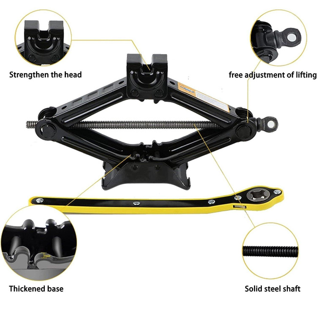 Podnośnik nożycowy 2,0 t z szybkim uchwytem ZD100273 - CHANGLU TOOLS