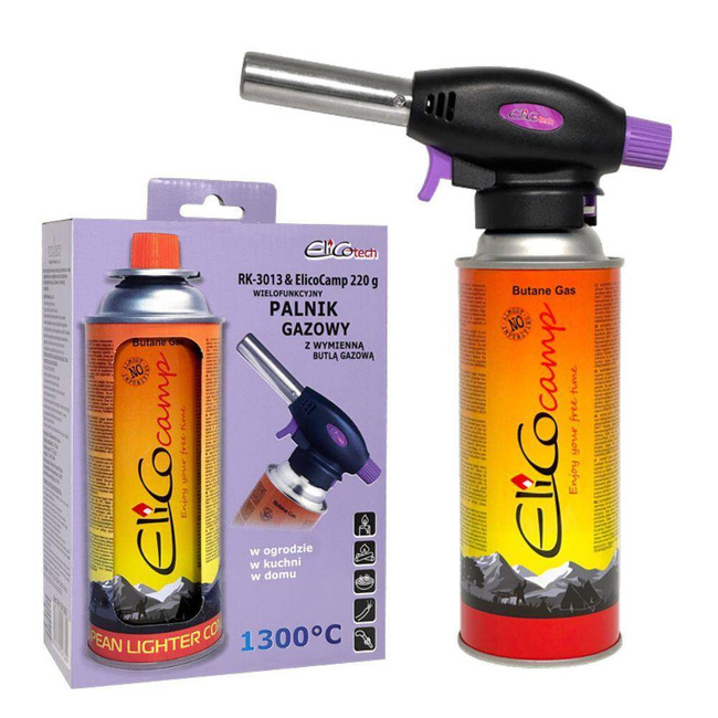 ELICO PALNIK GAZOWY RK-3013+GAZ 220g