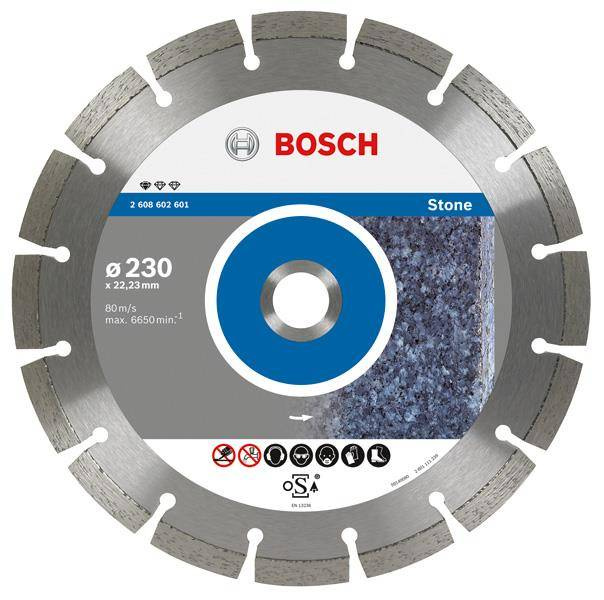 BOSCH TARCZA DIAMENTOWA  230x22 SEG STONE